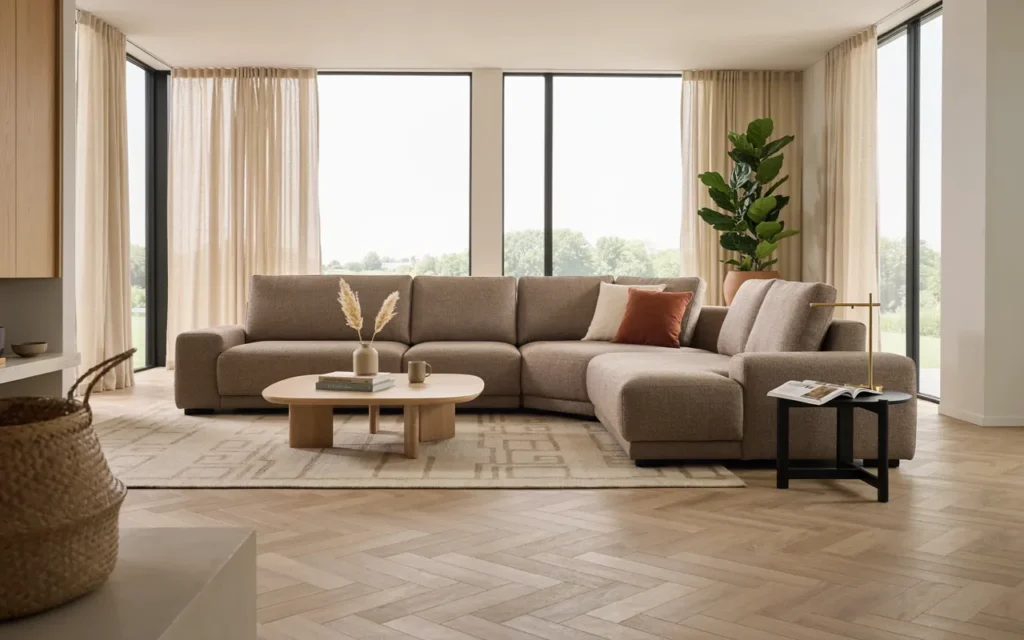 6. Modular Sofa for Flexible Spaces