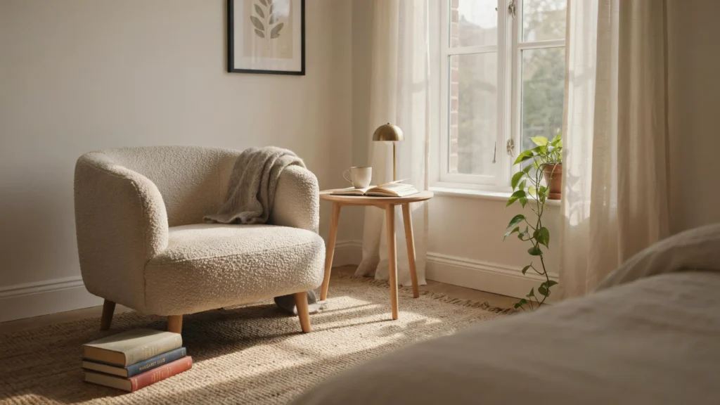 7. Add a Comfortable Seating Nook