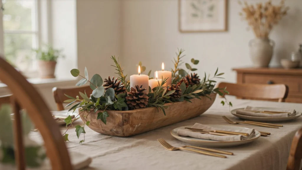 7. Create a Dough Bowl Arrangement