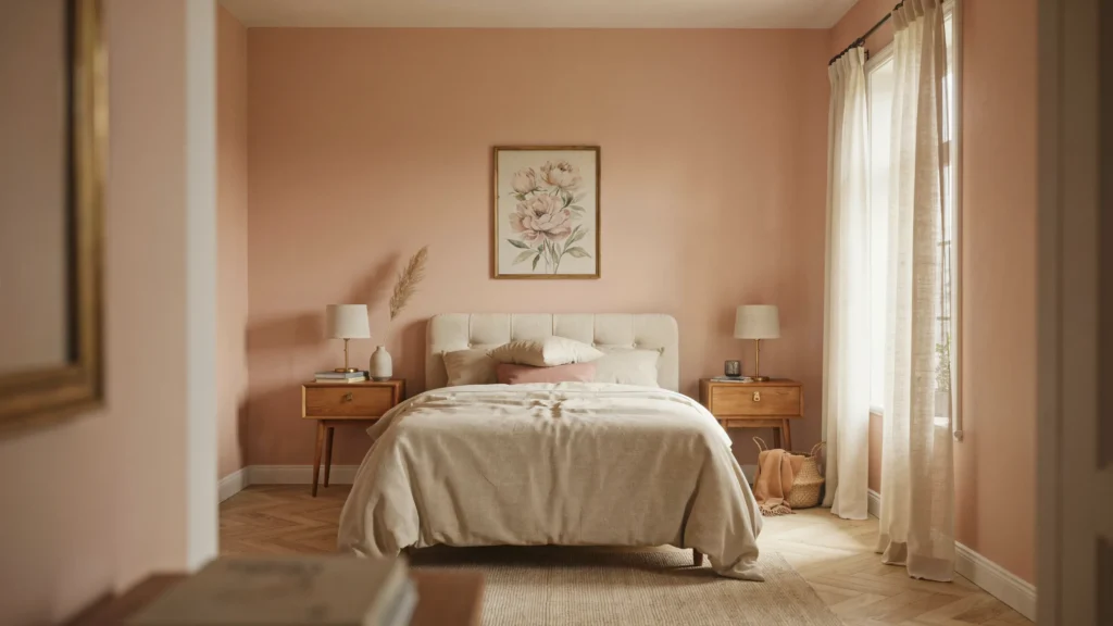 7. Peachy Pink as a Soft Neutral