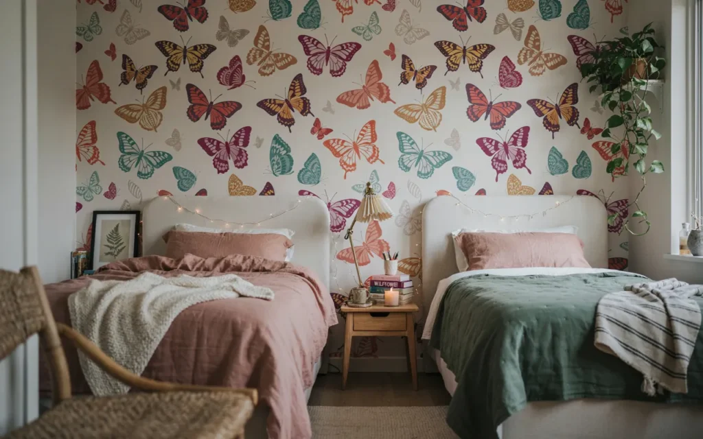 7. Statement Wallpaper