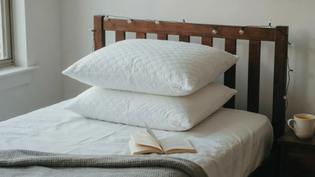 7. Supportive Memory Foam Pillows