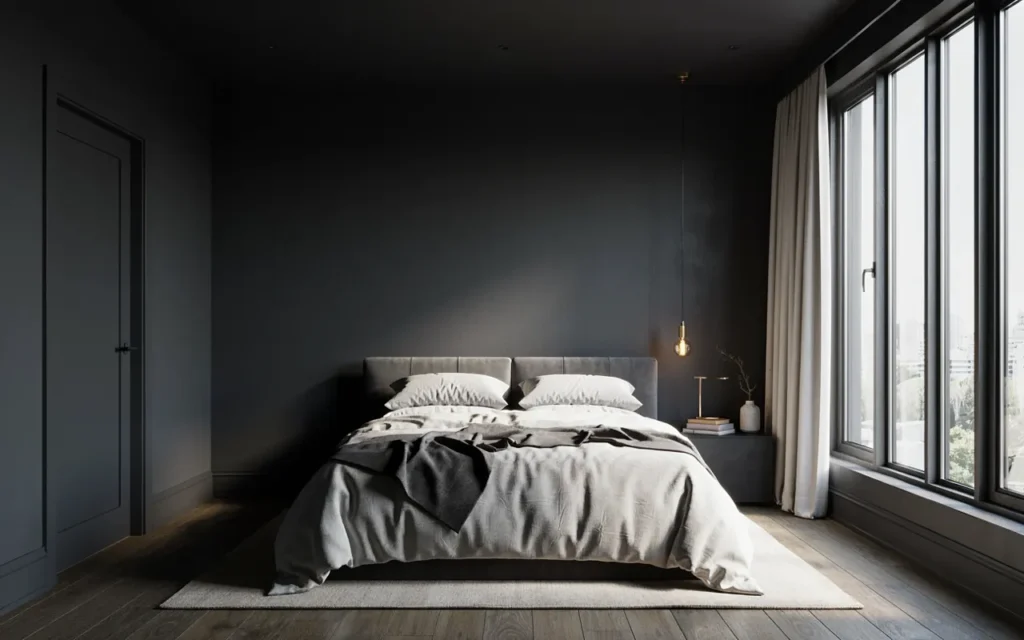 9. Paint the Trim Black Too