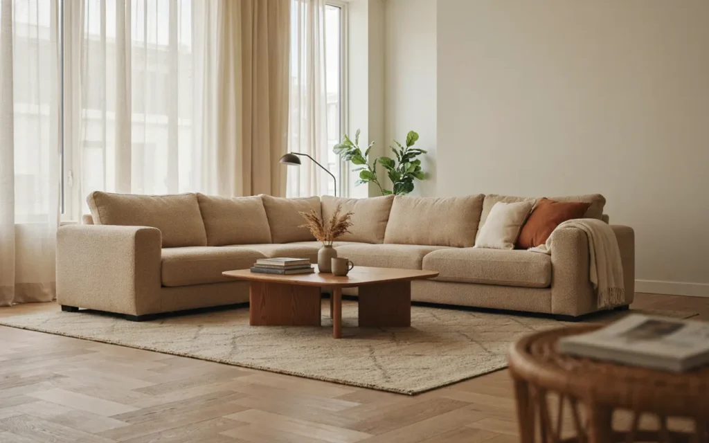 Deep Sectional Sofa for Maximum Comfort