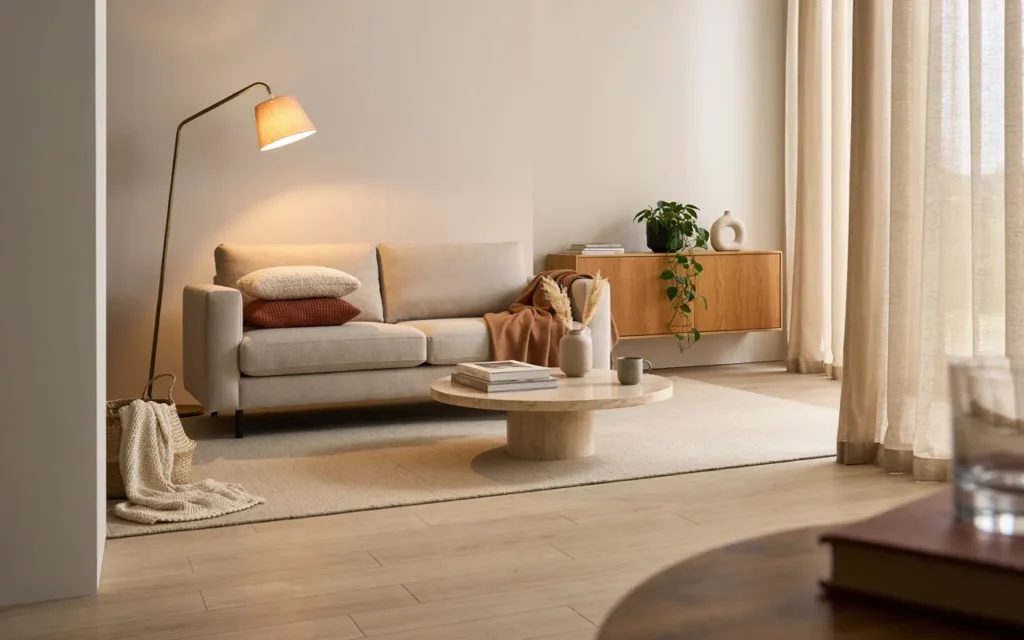 How to Style Comfortable Sofas Without Making the Room Cluttered