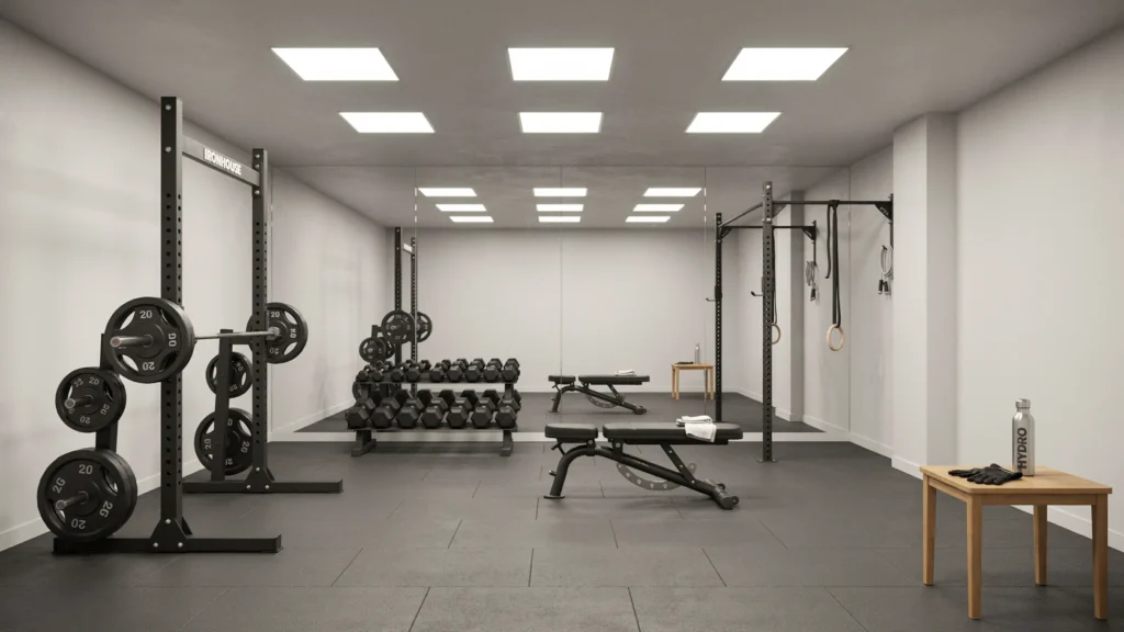 Install Ceiling-Mounted LED Panels for Even Coverage