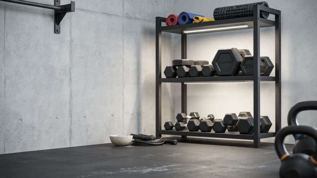 Use Under-Cabinet or Under-Shelf Lighting for Storage Areas